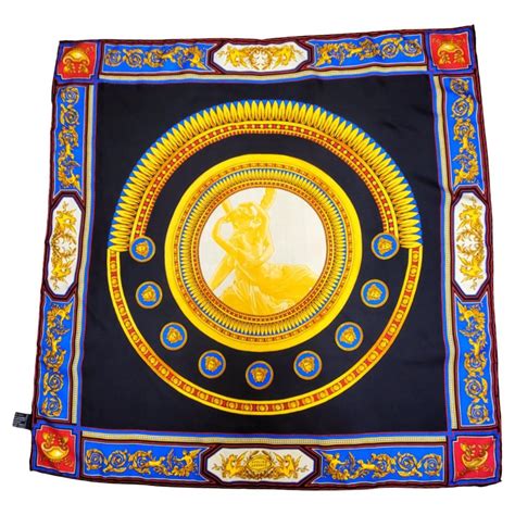 vintage gianni versace scarves|Gianni Versace Vintage Silk Scarf .